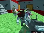 Shooting Zombie Blocky G...