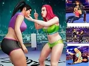 Women Wrestling Fight